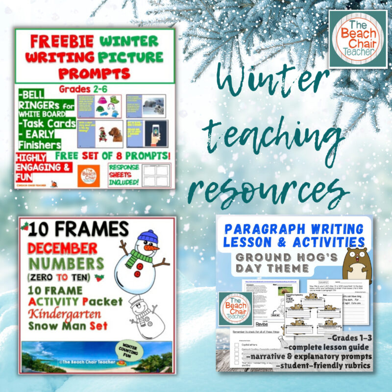 Winter Teacher Must Haves classroom